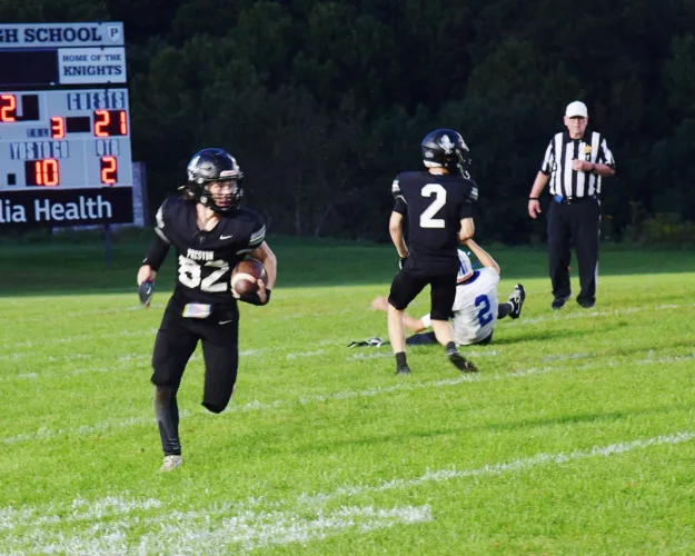 Preston falls to Fairmont Senior 42-7, but has something to build on from second half